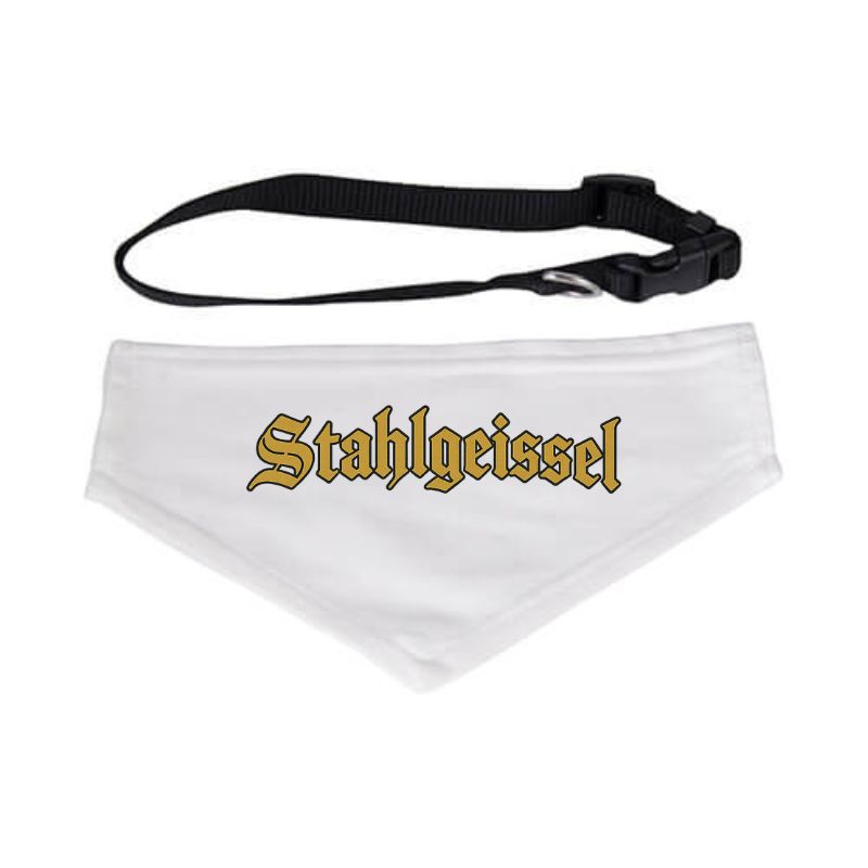 Halsband und Bandana für Tiere 'STAHLGEISSEL'